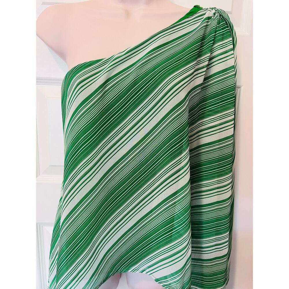 Sweet Pea for New York & Company One Shoulder shirt, Size M
